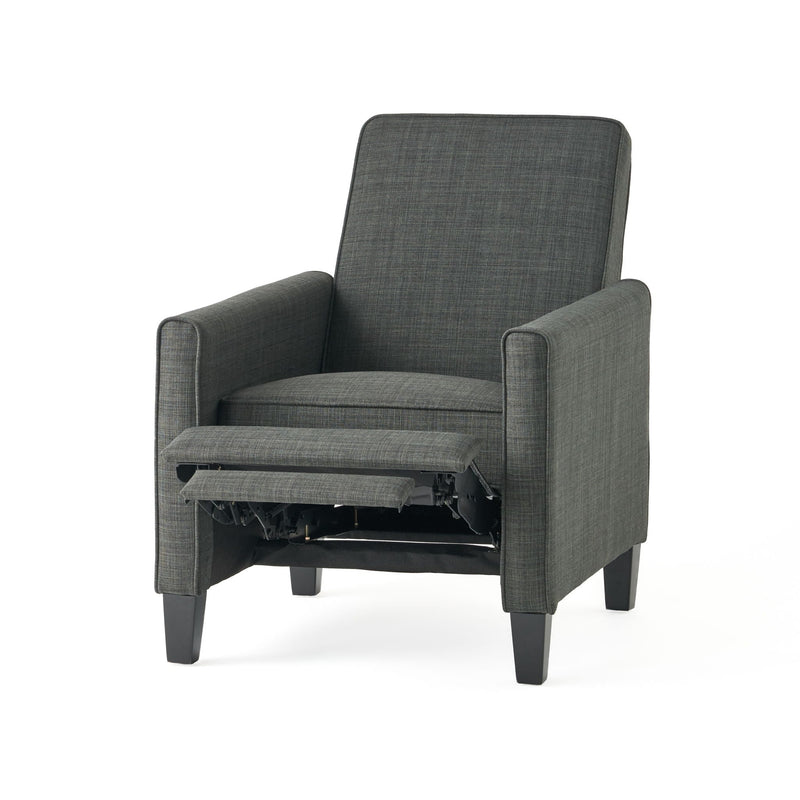 Upholstered Push Back Recliner Chair For Living Room by HouseOfZazla