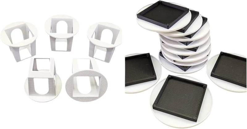 Grow Cubes for Hydroponic System/Compatible with Gardyn (10 Grow Cubes / 10 W&B caps) by GreenHaven Gardens