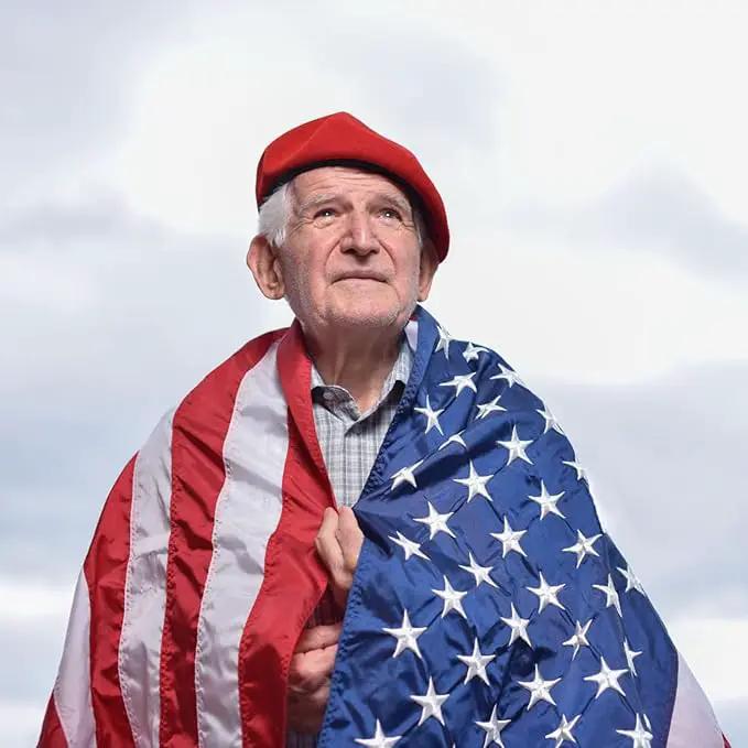 AZCOVER American Flag 2x3 FT US Flag for Outside Heavy Duty Nylon American Flags 24x36 Inch for Outdoor with Embroidered Stars Sewn Stipes and Brass Grommets by GreenHaven Gardens