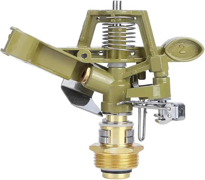 Adjustable Direction Nozzle Spray Aluminium Alloy for Public Green Irrigation, G3/4inch by GreenHaven Gardens