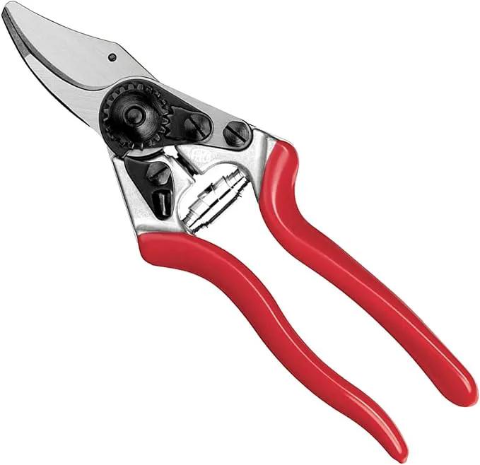 Felco F6 Pruning Shears – 7.7" Swiss-Made Garden Clippers for Medium Hands | Hand Pruners for Gardening | Garden Tool Cutter with Precision Bypass Blade, Forged Aluminum Handles, Replaceable Parts by GreenHaven Gardens