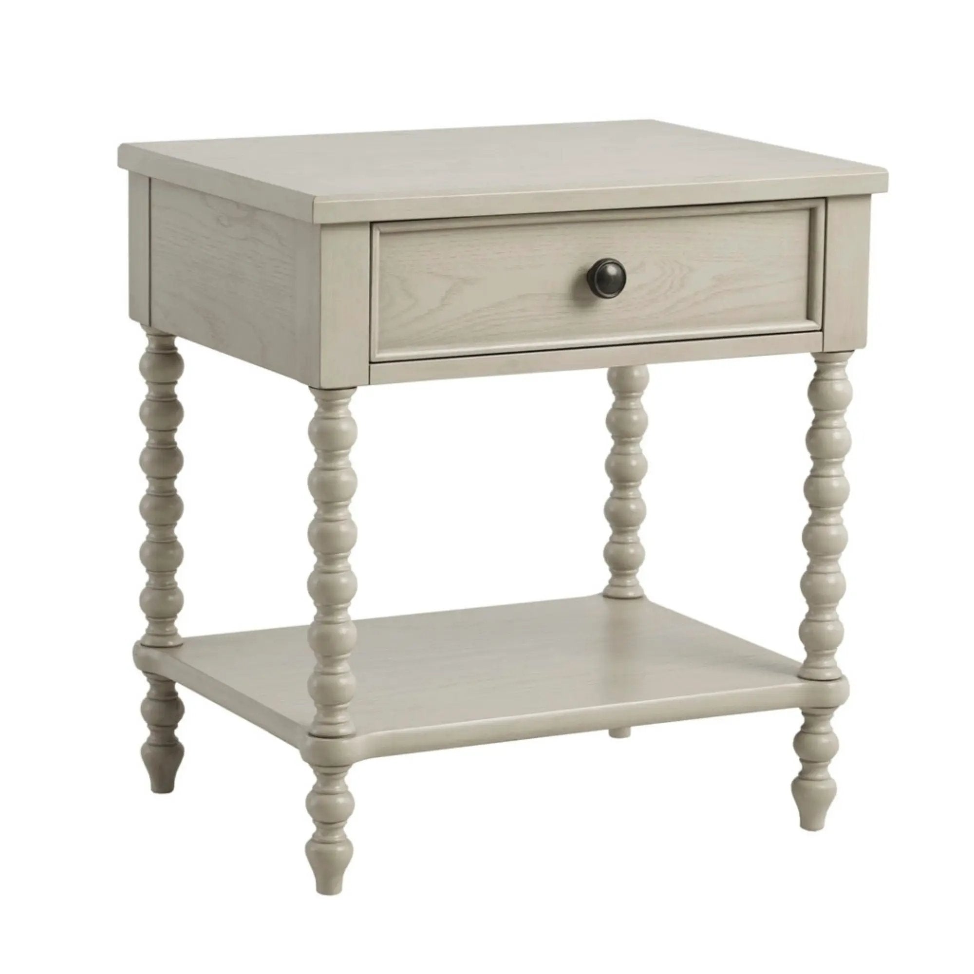 Traditional Durable Nightstand Table With Drawer And Shelf by Unique Piece Furniture