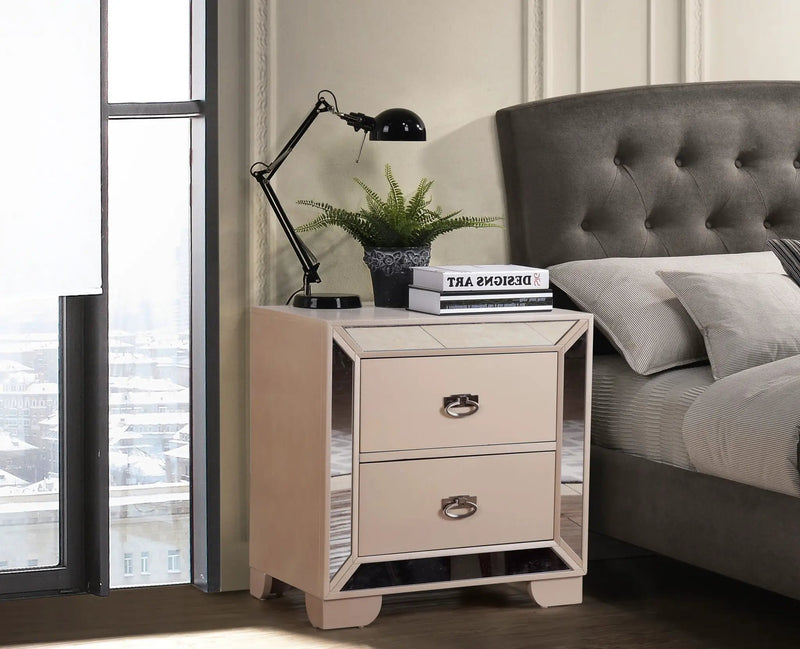 Contemporary Nightstand With Versatility by HouseOfZazla