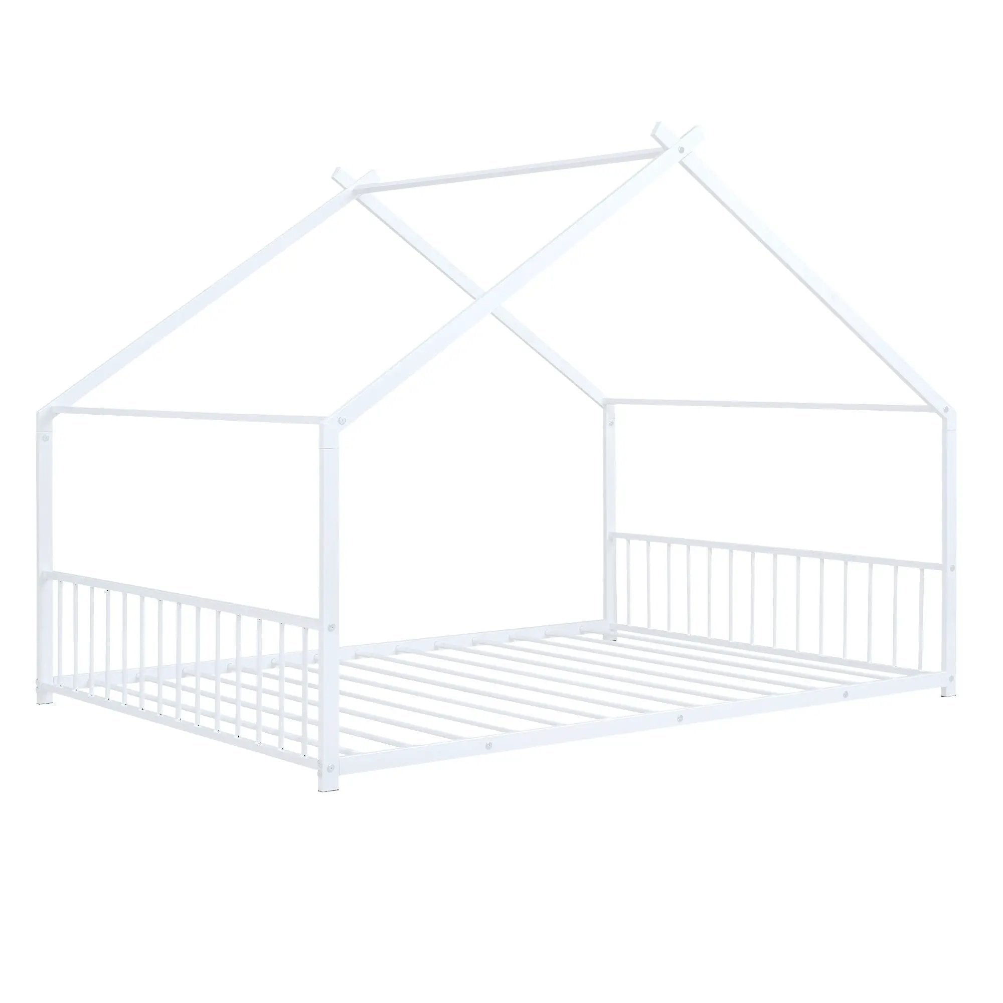 Metal House Bed by Unique Piece Furniture