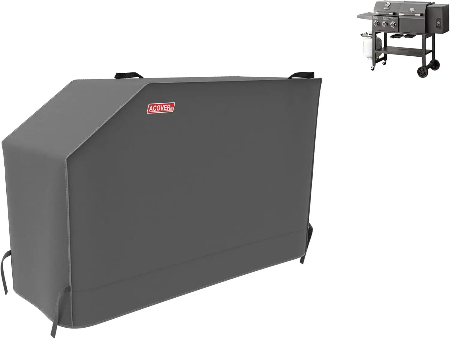 acoveitt Expert Grill Pellet & Gas Combo Cover Grill Cover, 61" Brown by GreenHaven Gardens