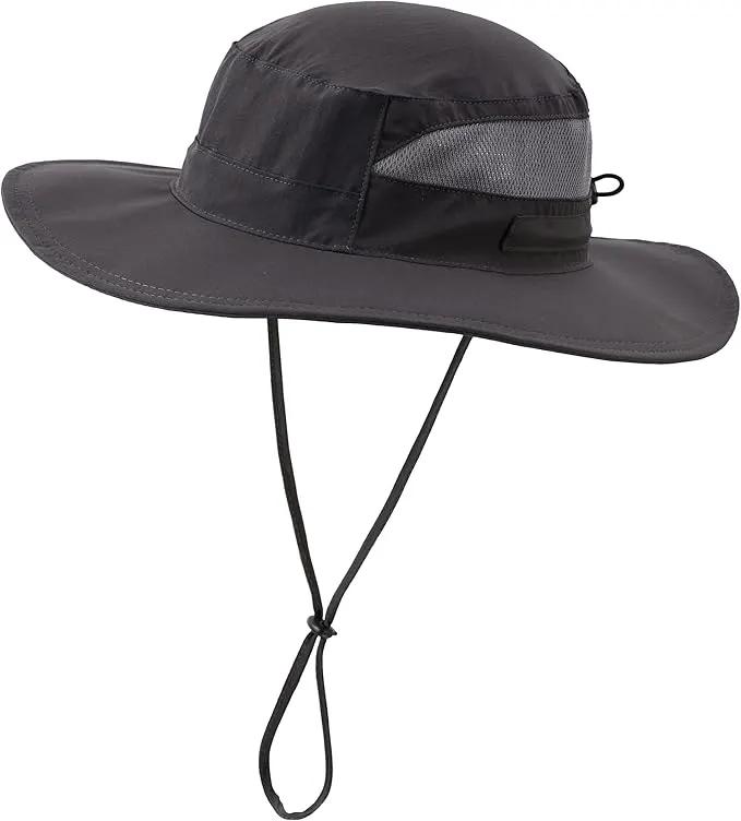 Connectyle Women's UPF 50+ Sun Hat UV Protection Wide Brim Bucket Hat Summer Beach Hats Fishing Hiking Outdoor Safari Hats by GreenHaven Gardens