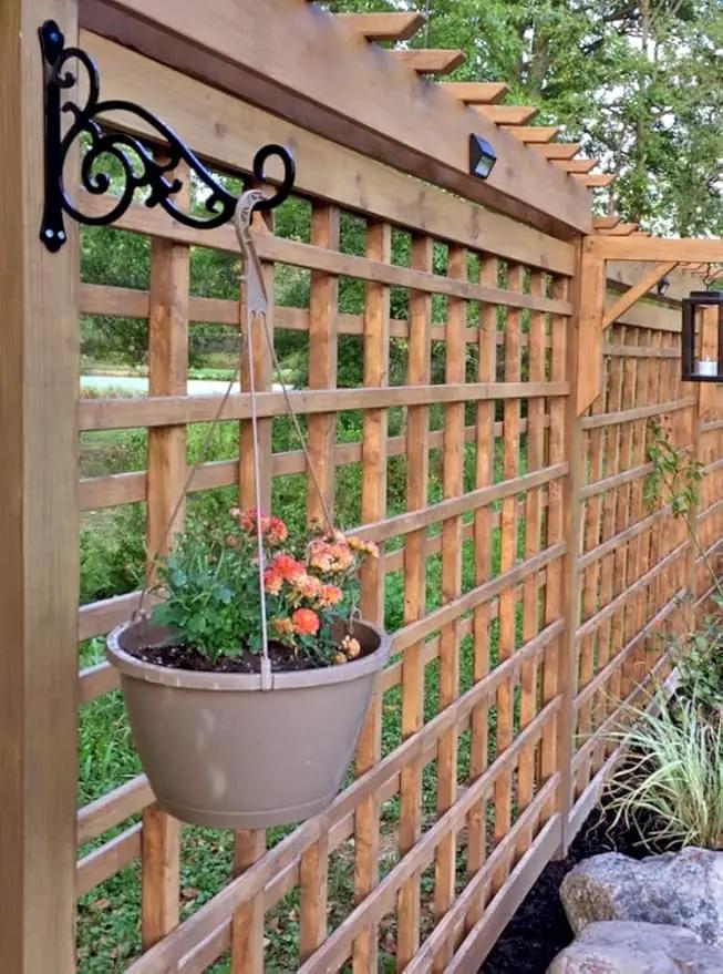 11-Inch Outdoor Decorative Metal Wall Hook for Hanging Lantern Plant Bird Feeder, Black by GreenHaven Gardens