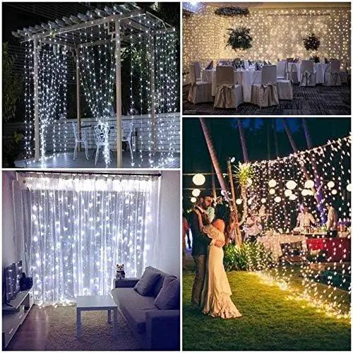 OZS 2Pack 164ft 400 LED String Lights Outdoor/Indoor, Extendable String Lights for Christmas Trees, Waterproof 8 Modes Green Wire Lights Holiday for Christmas Decorations (Cool White) by GreenHaven Gardens