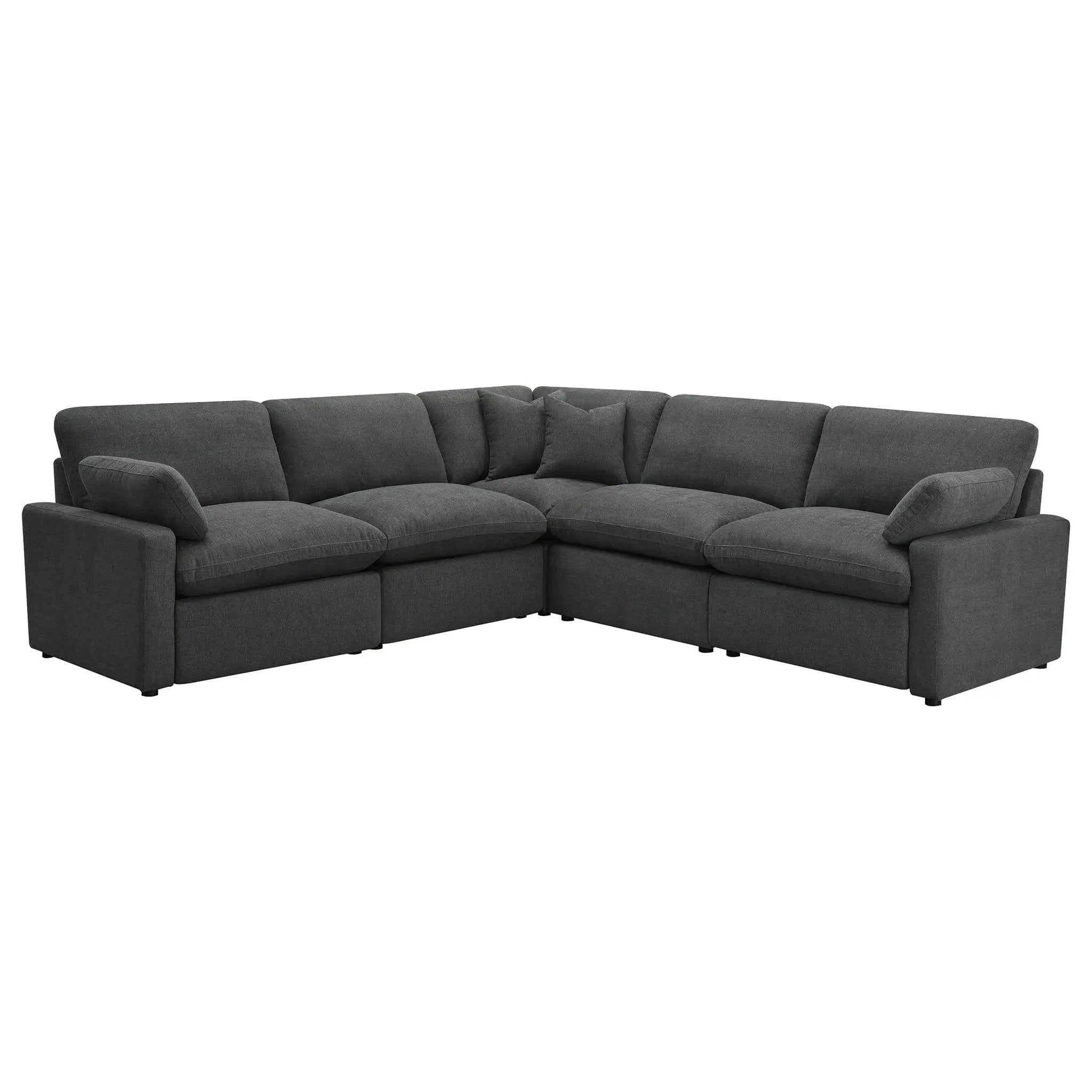 Hollander - Power Reclining Sectional by HouseOfZazla