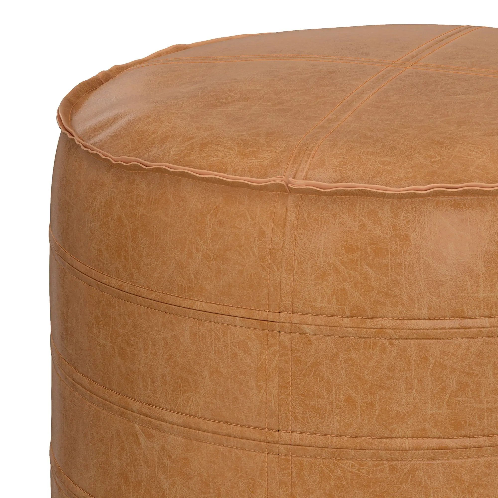 Brody - Round Pouf by Unique Piece Furniture