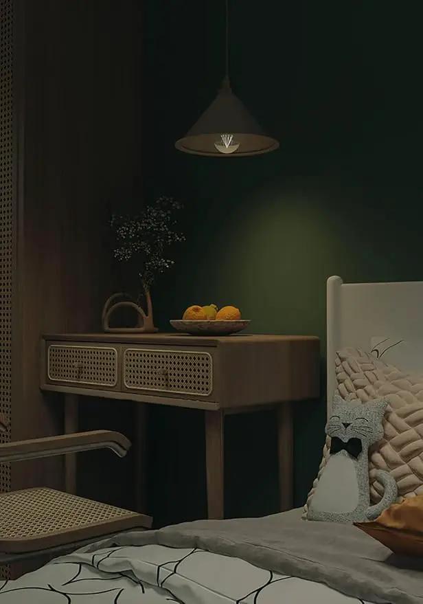 Dimoon 118''x15.7'' Emerald Dark Skin Peel and Stick Wallpaper Contact Paper Modern Self Adhesive Wall Paper Removable Renter Friendly Textured Solid Vinyl Roll (118''x15.7'',Emerald Dark Skin) by GreenHaven Gardens