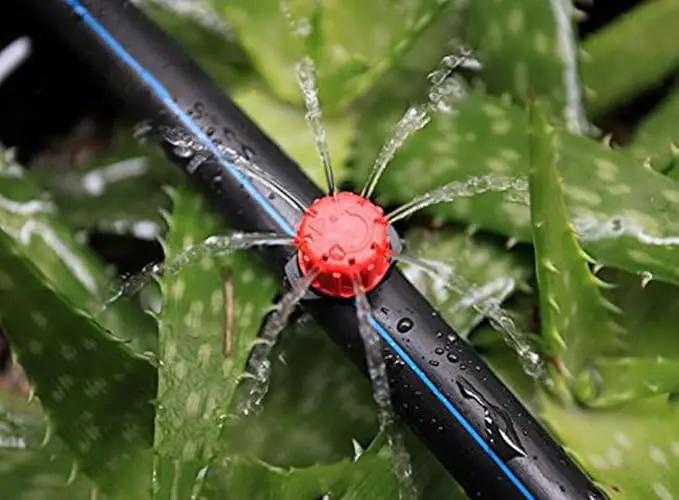 Penta Angel 50/100/200 Pcs Adjustable Irrigation Sprinklers Watering Drippers Sprinklers Emitter Drip System On 1/4" Barb (100) by GreenHaven Gardens