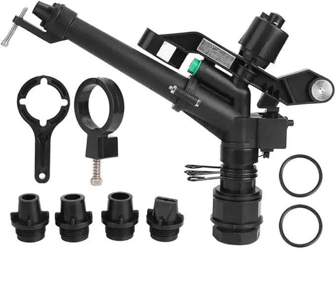 1.5in to 1in DN25 Female Thread Adjustable 360 Degree Rotating Rocking Arm Sprinkler Farm Irrigation for farm agriculture by GreenHaven Gardens