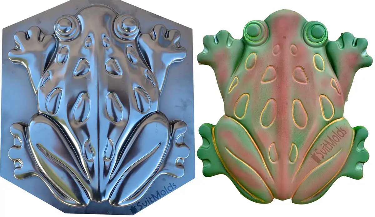 SvitMolds Concrete Mold DIY Frog Stepping Stone Mould Concrete Cement Mould ABC Plastic Toad Animal Garden and Yard Decor Garden Path Walkway (1, S68) by GreenHaven Gardens