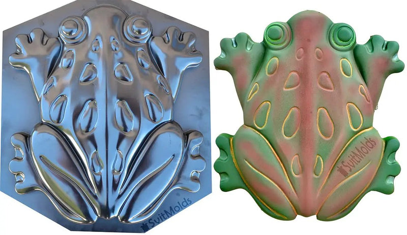 SvitMolds Concrete Mold DIY Frog Stepping Stone Mould Concrete Cement Mould ABC Plastic Toad Animal Garden and Yard Decor Garden Path Walkway (1, S68) by GreenHaven Gardens