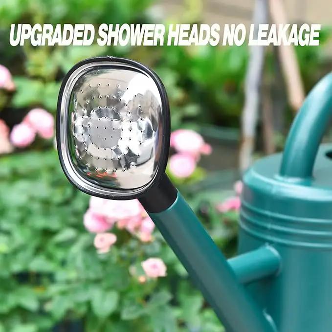 Watering Can 1 Gallon for Indoor Plants, Garden, Outdoor Plant House Flower, Gallon Large Long Spout with Sprinkler Head (Blue) by GreenHaven Gardens