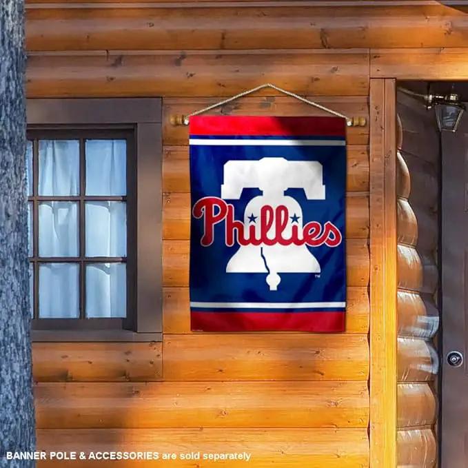 WinCraft Philadelphia New Bell Double Sided House Flag by GreenHaven Gardens