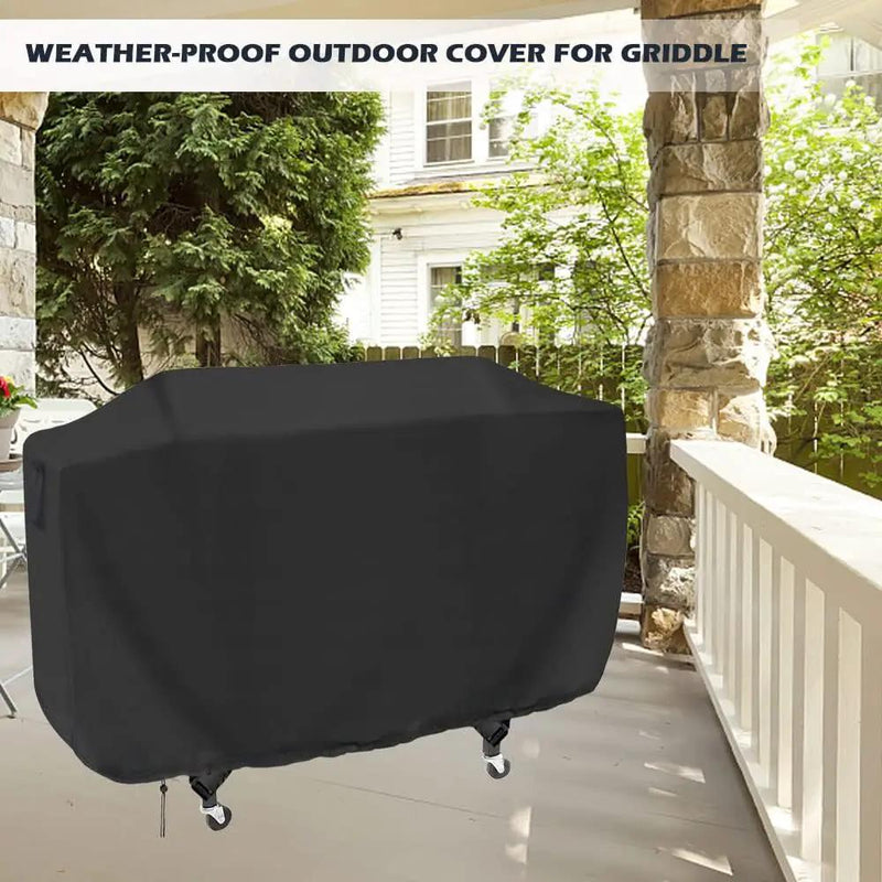 Flat Top Grill Cover for Royal Gourmet GB4000 - Waterproof Cover for Gas Griddle/Grill - Heavy Duty - 64.8 x 25 x 34 inches by GreenHaven Gardens