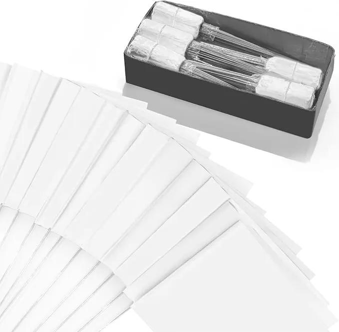 Zozen Marking Flags, White Color | 1000 Pcs/15x4x5 Inch, Yard Flags for Lawn & Irrigation & Landscape & Sprinkler & Survey & Dog Training. by GreenHaven Gardens