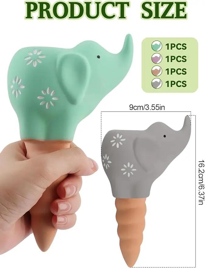 Kalolary 4Pcs Plant Watering Globes, Elephant Shape Self Watering Spikes Terracotta Drip Water Stakes Irrigation Watering Bulbs for Pot, Indoor, Outdoor, Vacation by GreenHaven Gardens
