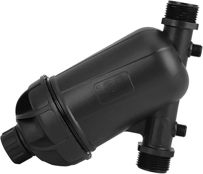 ciciglow Screen Irrigation Filter, 120 Mesh 130 Micron Level Disc Filter Garden Irrigation with Hose Threads for Garden Lawn Watering by GreenHaven Gardens