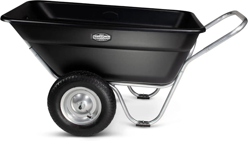 Smart Carts Residential Utility Cart - 7 Cubic Feet by GreenHaven Gardens