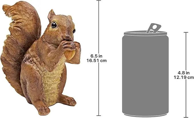 Design Toscano Woodland Squirrel Statue: Chomper by GreenHaven Gardens