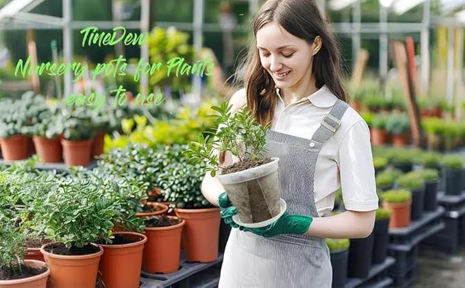 Large Clear pots for Plants,8 Sets 5/6/7/8 inch Thick Plastic Nursery pots for Plants with Drainage Holes for Monstera Plant Live,Succulents etc - Indoor and Outdoor use by GreenHaven Gardens