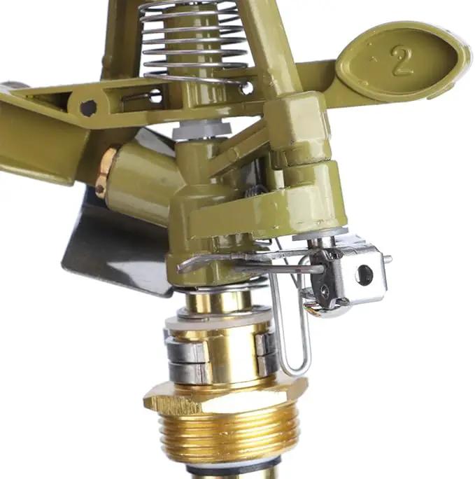Adjustable Direction Nozzle Spray Aluminium Alloy for Public Green Irrigation, G3/4inch by GreenHaven Gardens
