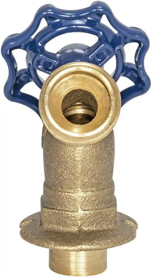 Eastman Brass Irrigation Sillcock Valve, 1/2 Inch Sweat x 1/2 inch MHT Connection, Brass Plumbing Fitting, 20222 by GreenHaven Gardens