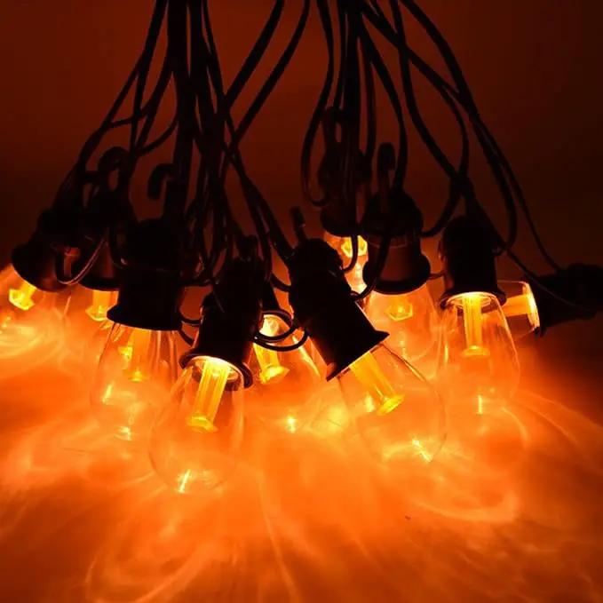 Luwint 27ft Solar String Lights - 12 Bulbs, Waterproof Fairy Hanging Lights for Outdoor Patio, Garden, Yard, and Deck Decoration - Solar Powered LED Lights by GreenHaven Gardens
