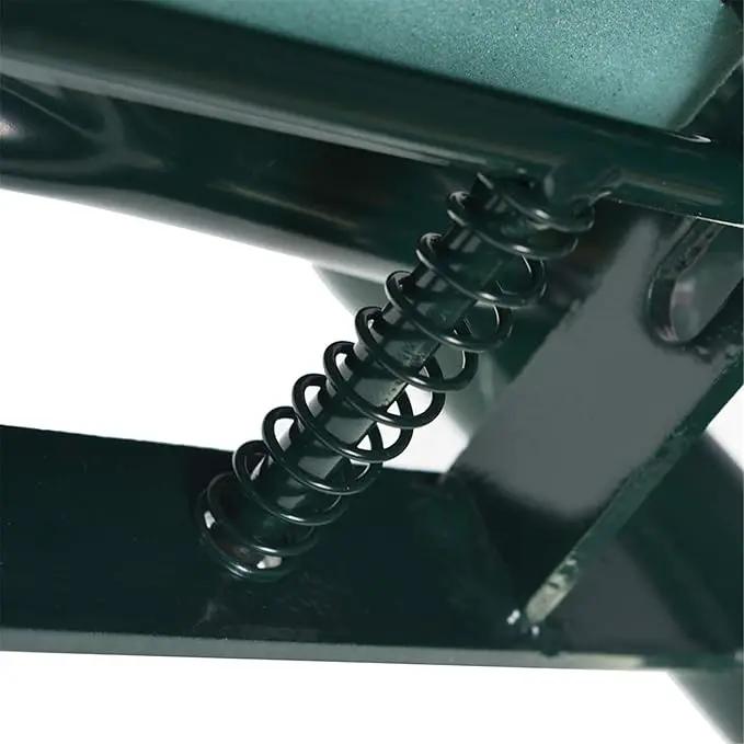 Foldable Garden Kneeler and Seat Heavy Duty Gardening Bench Soft Cushion Seat with Tool Pouch and Kneeling Pad by GreenHaven Gardens