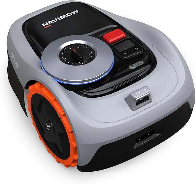 Segway Navimow i105N Robot Lawn Mower Perimeter Wire Free 1/8 Acre RTK+Vision Robotic Lawnmower, AI-Assisted Mapping, Virtual Boundary, APP Control, 58dB(A) Quiet, Multi-Zone Management by GreenHaven Gardens