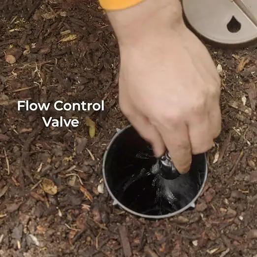 Deep Underground Dripper, Tree & Plant Root Watering Drip Irrigation & Fertilizer Stake (1/2" Female NPT Compatible with All Connectors, Water Hose, Drip & PVC) Large 1Pack (Large 1pk) by GreenHaven Gardens