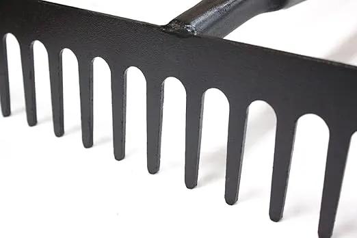 Bully Tools 92369 66-Inch 4-Tine Mulch Fork with Fiberglass Long Handle by GreenHaven Gardens
