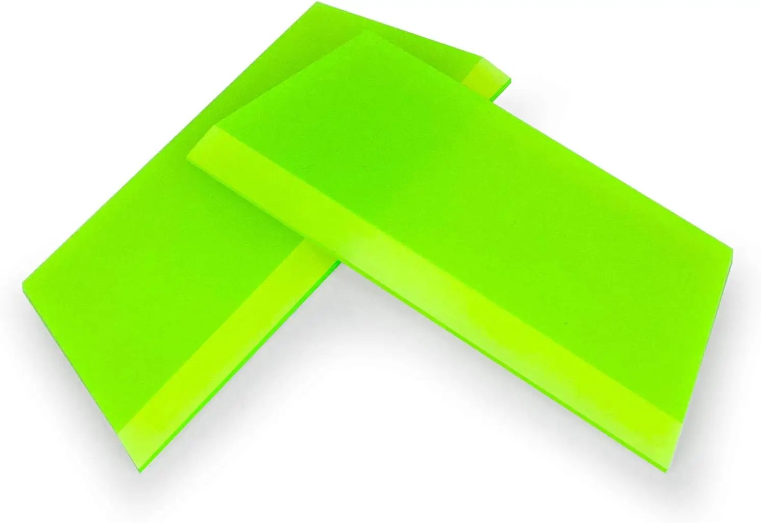 CARTINTS 2pack Squeegee Blades Replacement Rubber Squeegee, 5.1x 2 inch, for Cleaning Glass, Shower Door and Car Windows and Screen Printing,Green by GreenHaven Gardens