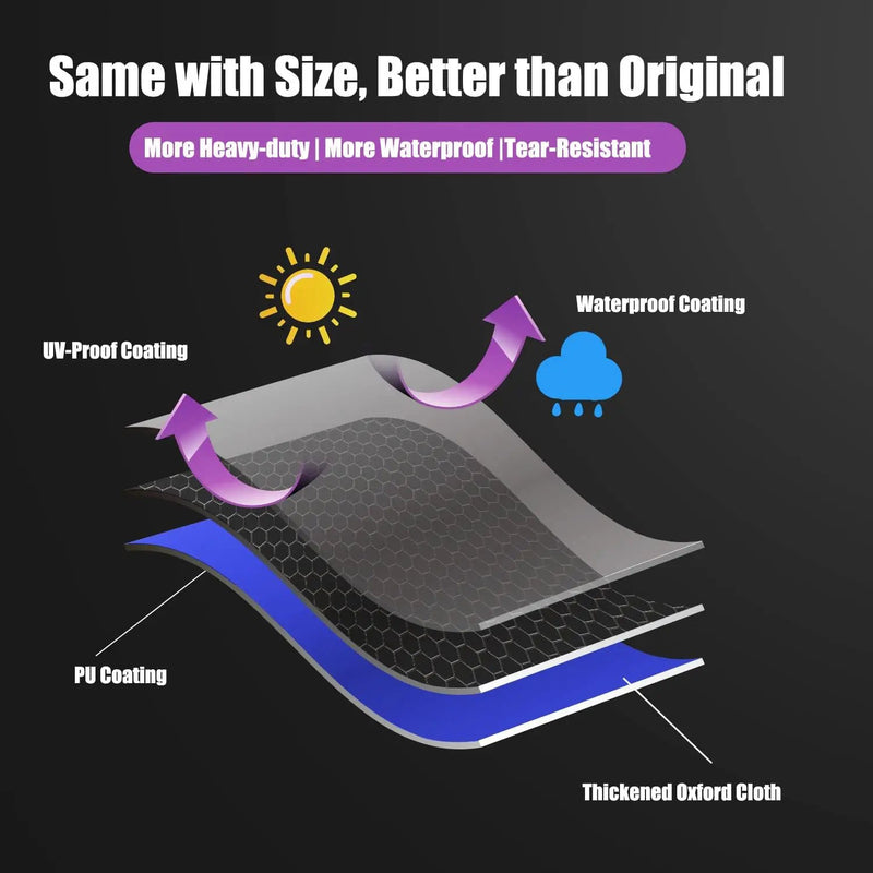 Heavy Duty Grill Griddle Cover Water Proof 600D Polyester Table Top Griddle Cover Compatible with 17 inch Blackstone 1971 Griddle Without Griddle Hood by GreenHaven Gardens
