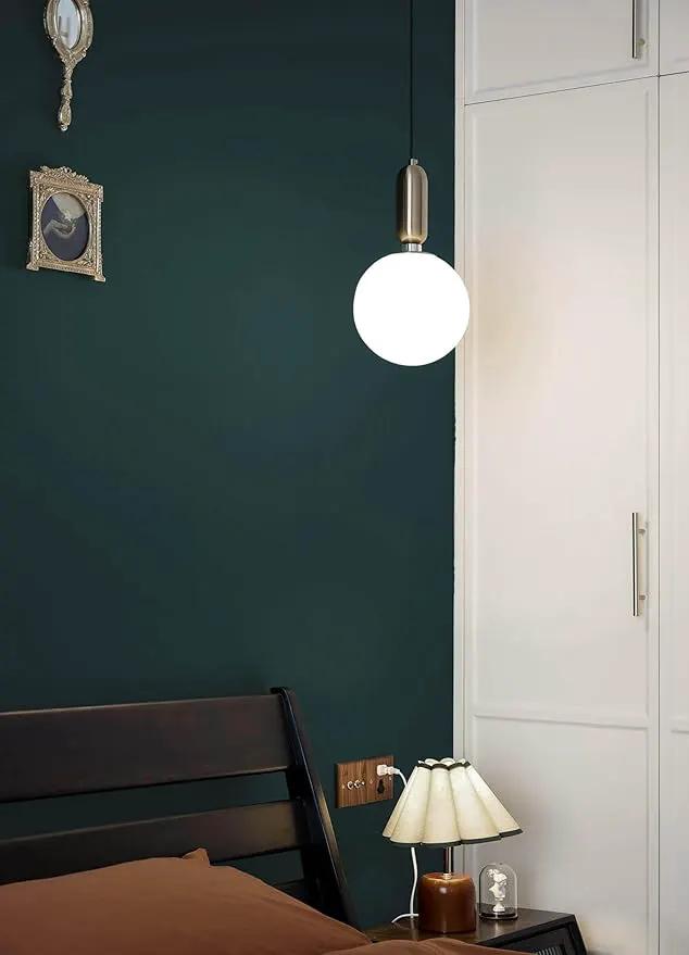 Dimoon 393''x17.7'' Green Peel and Stick Wallpaper Contact Paper Modern Self Adhesive Wall Paper Removable Renter Friendly Textured Solid Color Shelf Cabinet Vinyl Roll (393''x17.7'',Palegreen) by GreenHaven Gardens