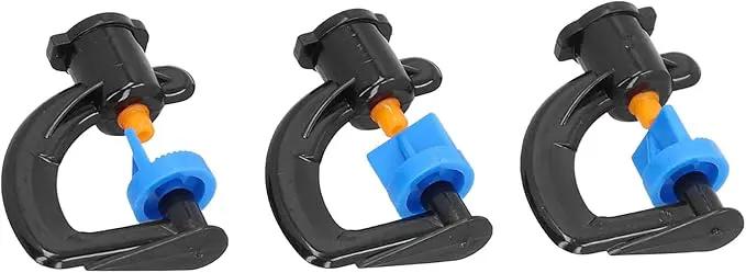 30PCS G Type 180 Degree Refraction Spray Nozzle Hanging Irrigation Sprinkler Head for Greenhouse by GreenHaven Gardens