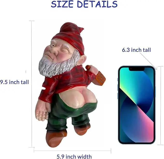 MINICAR Drunken Gnomes Lying On The Ground, Funny Dwarf Sculptures Yard Lawn Decorations, Gag Gifts Home Office Garden Decor by GreenHaven Gardens