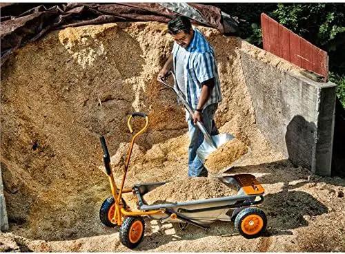 Worx WA0228 Aerocart Wheelbarrow Wagon Kit by GreenHaven Gardens