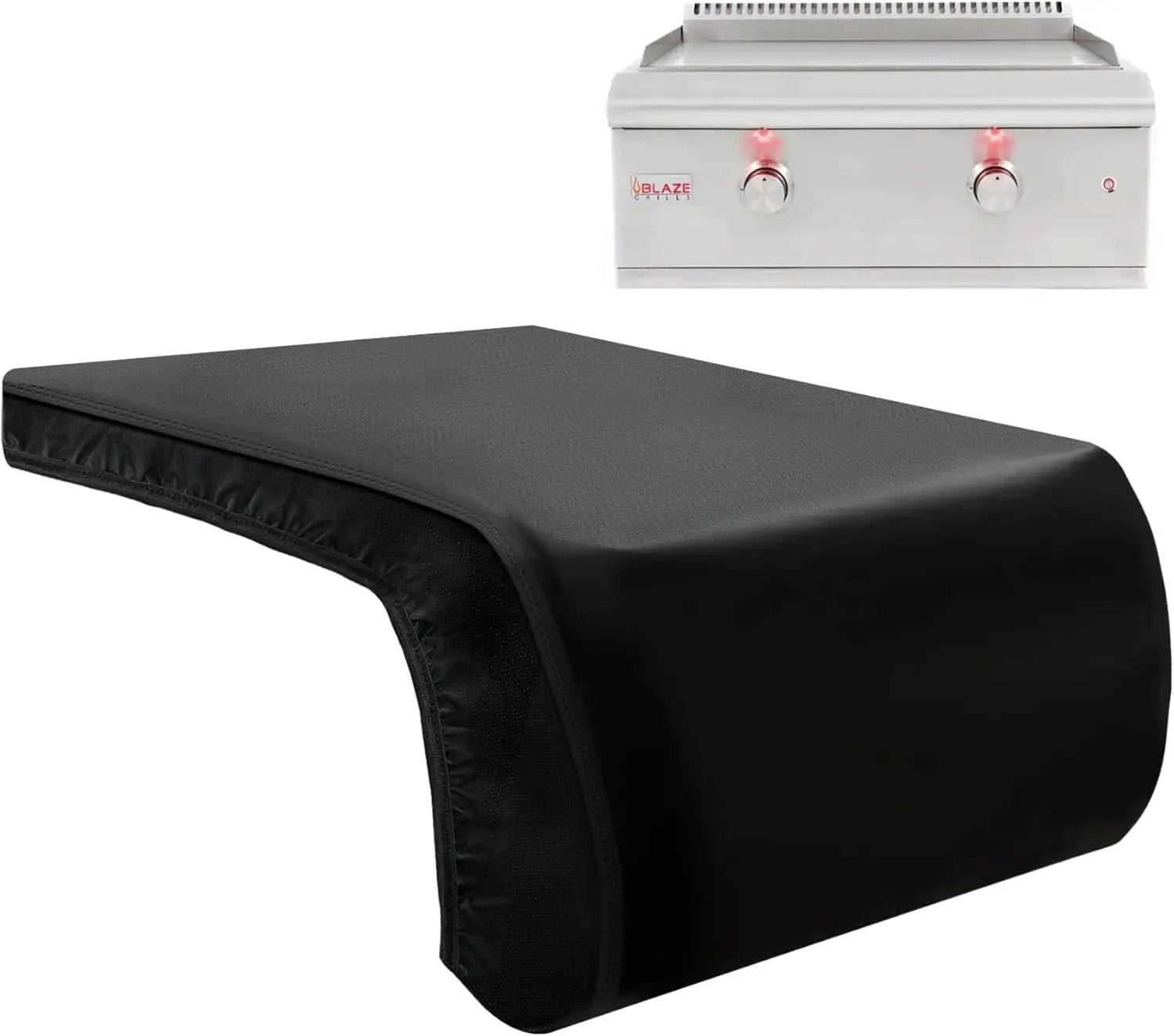 Cover for Blaze Premium LTE 30-Inch Built-in Gas Griddles, Heavy Duty Water-Resistant Cover for Blaze GRDBICV, Outdoor Kitchen Island BBQ Grill Top Cover by GreenHaven Gardens