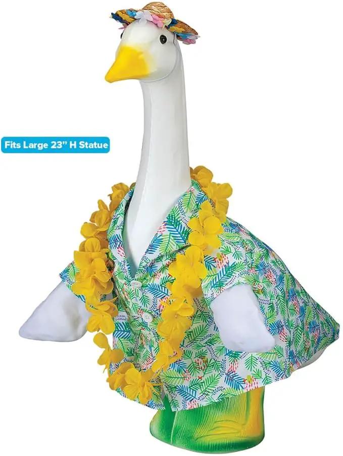 Fox Valley Traders Hawaiian Goose Outfit by GagglevilleTM, Fits Large 23" H Statue by GreenHaven Gardens