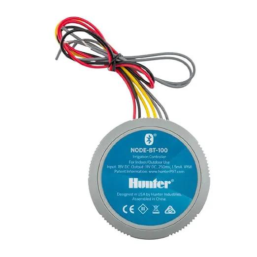 Hunter Company Node-BT Battery Operated 1-Station Bluetooth Irrigation Controller (DC Solenoid Not Included) by GreenHaven Gardens