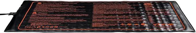 VEVOR 10"x 20.75" Seedling Heat Mat 1 Pack, MET-Certified, Waterproof, for Indoor Germination, Gardening, Hydroponics, Greenhouse Use by GreenHaven Gardens