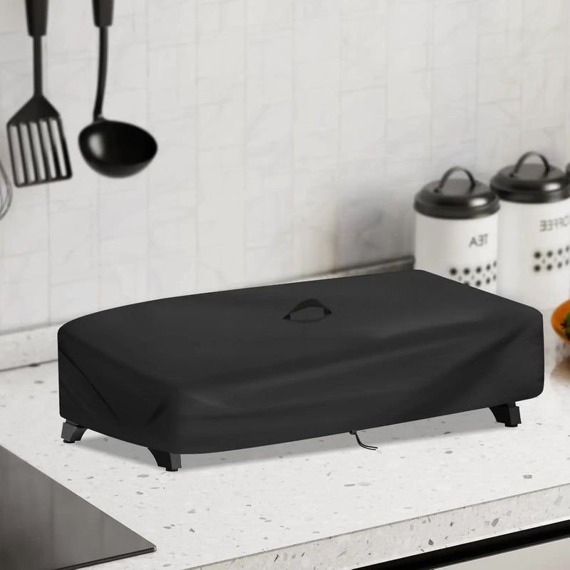 Outdoor Grill Cover for Royal Gourmet PD1305H 3-Burner Propane Gas Grill, 32'L x 19'W x 9'H, Black by GreenHaven Gardens