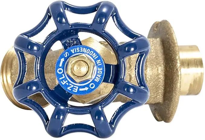 Eastman Brass Irrigation Sillcock Valve, 1/2 Inch Sweat x 1/2 inch MHT Connection, Brass Plumbing Fitting, 20222 by GreenHaven Gardens