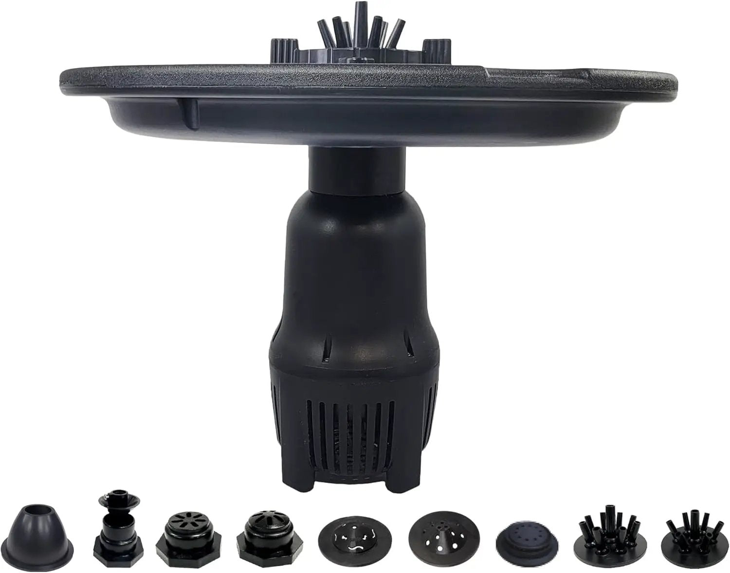 HALF OFF PONDS Floating Fountain – 1 HP Pond Aerator, 200' Cord – 15,000 GPH Water Pump – 13 Spray Patterns – Energy-Efficient for Large Ponds, Lakes & Water Gardens by GreenHaven Gardens