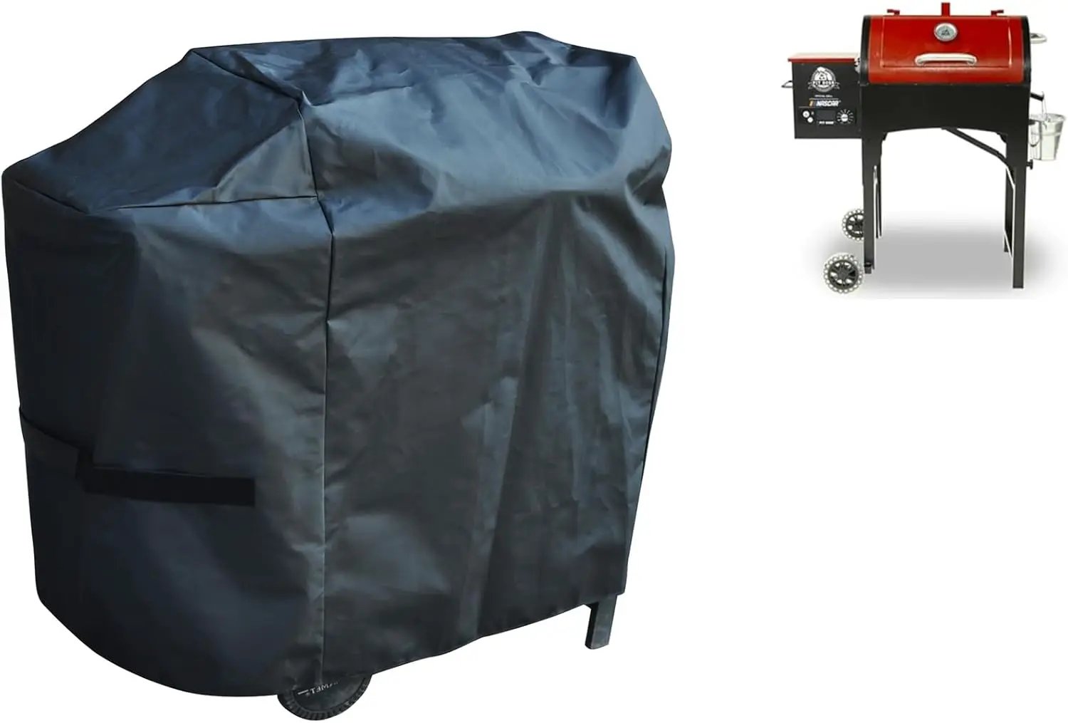 Grill Cover Fits Pit Boss 73340 Grill Cover for Wood Pellet Grills.Fits for Pit Boss 340FB,440TG1,71340,71344,72445 Pellet Grill Without Side Tray. by GreenHaven Gardens
