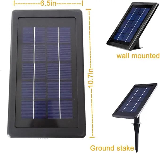 SUNLONG Solar Powered Spot Lights Outdoor Waterproof 2 in 1 Bright Solar SpotLights Power Adjustable for Flag Yard Flagpole Landscape Dusk to Dawn 2 x Spots White by GreenHaven Gardens